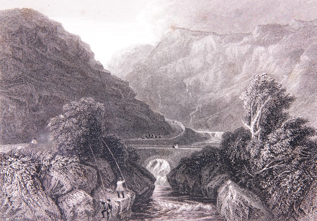 David Cox, Pont Aberglaslyn N Wales 1836