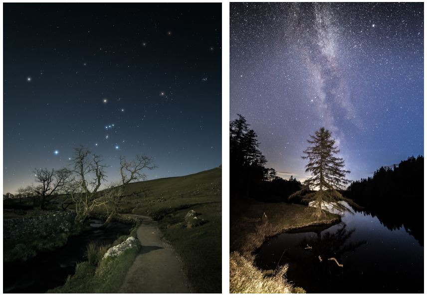 Shooting stars from the Lake District and Yorkshire Dales