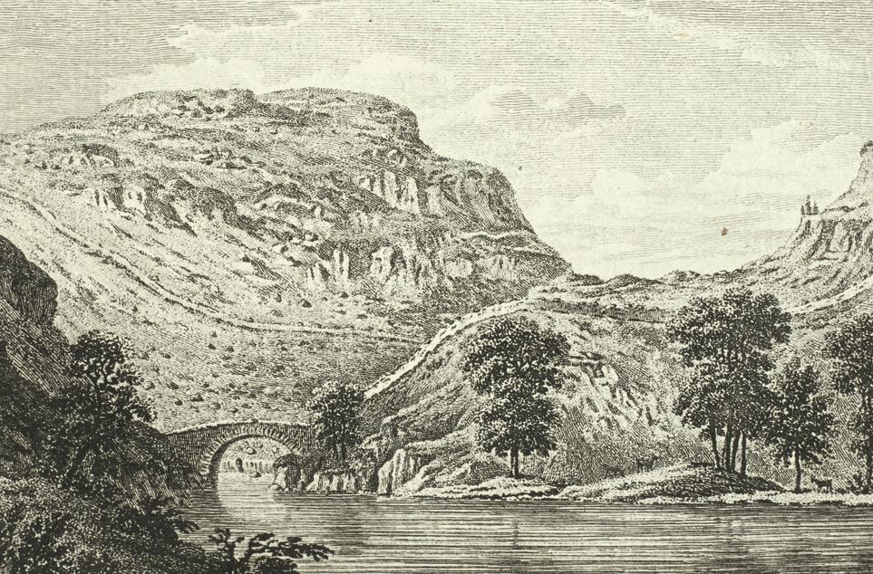 Moses Griffith, A Vignette of Pont Aberglaslyn 1784