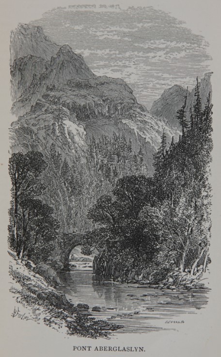 Myles Birkett=Foster, Pont Aberglaslyn c. 1858