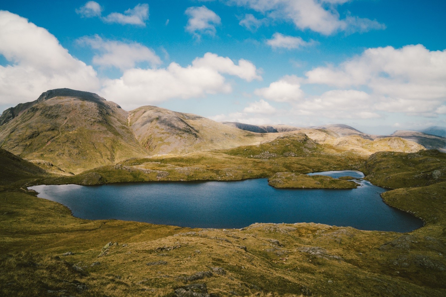 Sprinkling Tarn in the Lake District by Drew Collins