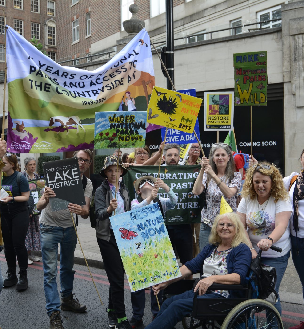 Restore Nature Now March in London 2024