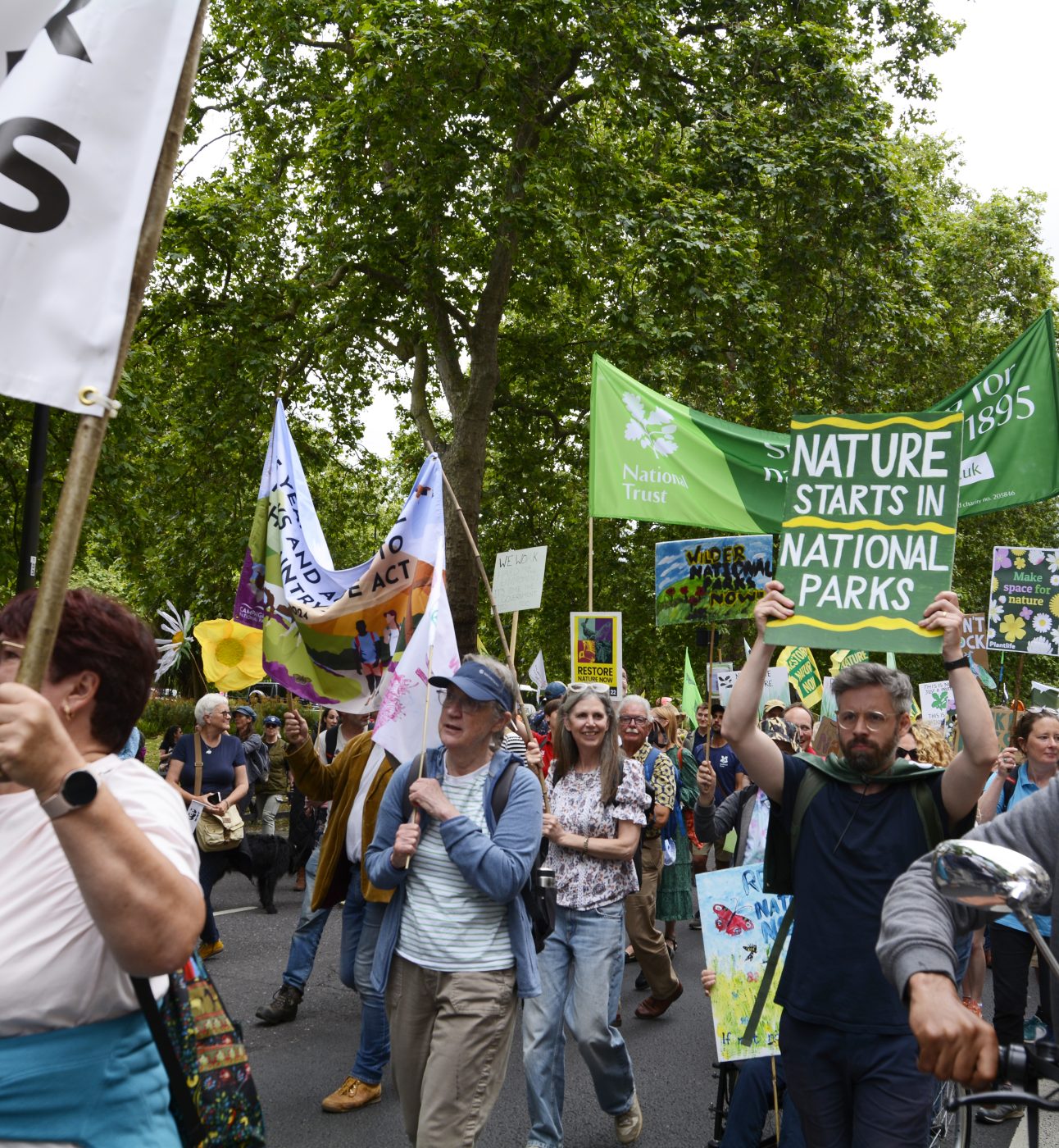 Restore Nature Now March in London 2024