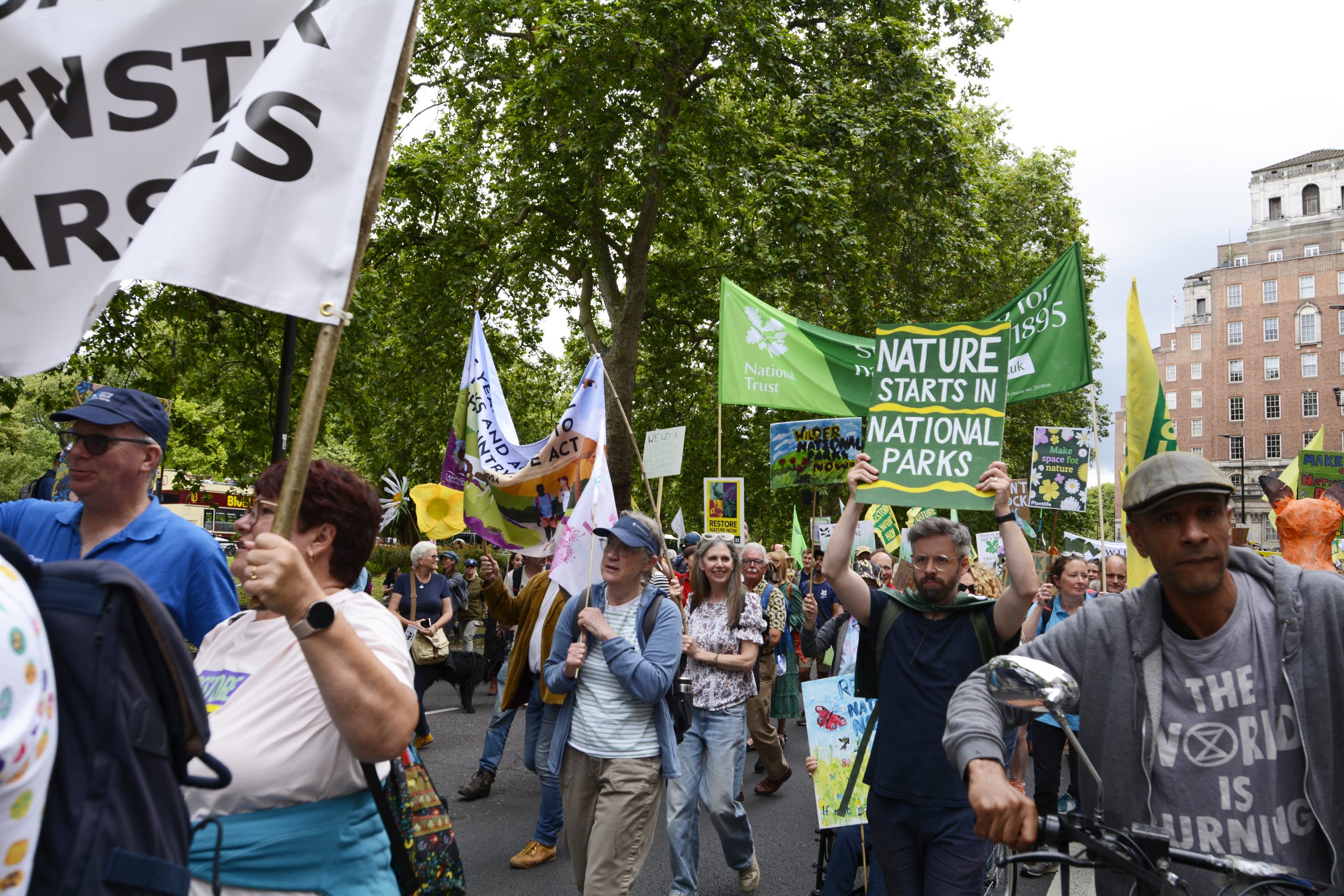 Restore Nature Now March in London 2024